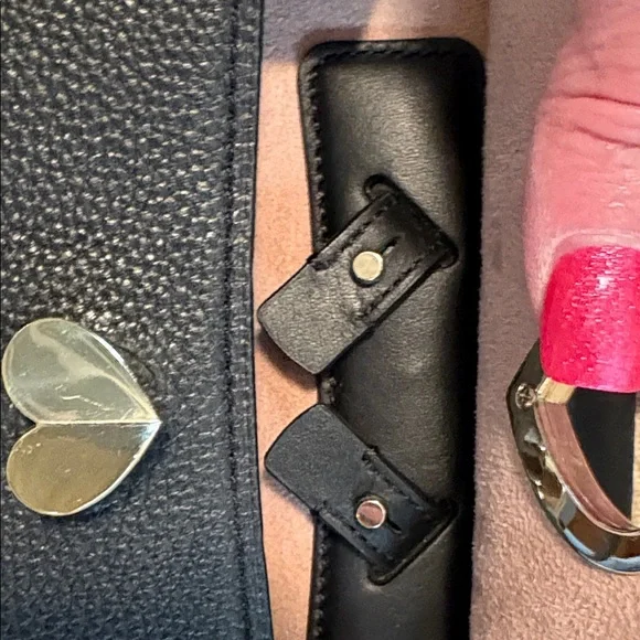 Kate Spade Black Textured Backpack - Picture 13 of 15